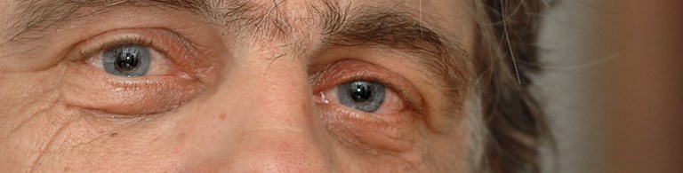 Augen eines Mannes