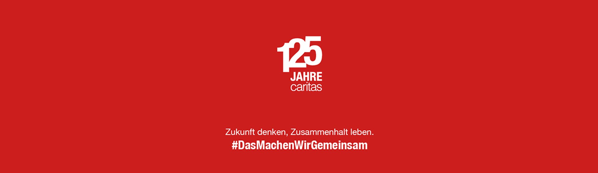 Caritas Kampagne Headerbild Signet und Claim 1350 x 392